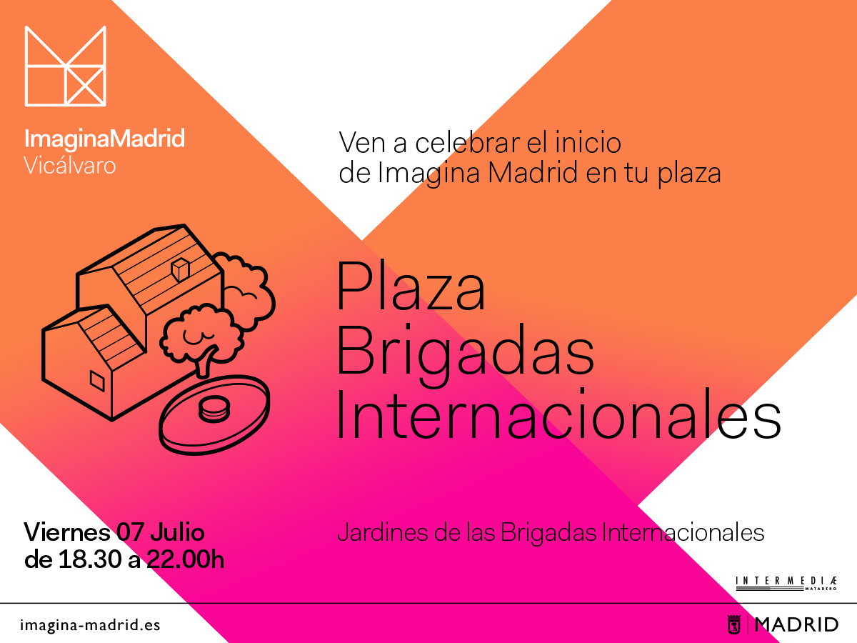 Presentación Imagina Madrid en Vicálvaro el 7 de julio a las 18h30