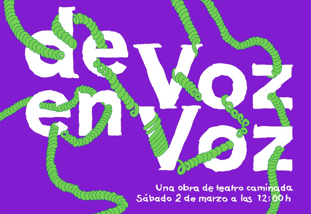 De Voz en Voz, una obra de teatro caminada en Vicálvaro
