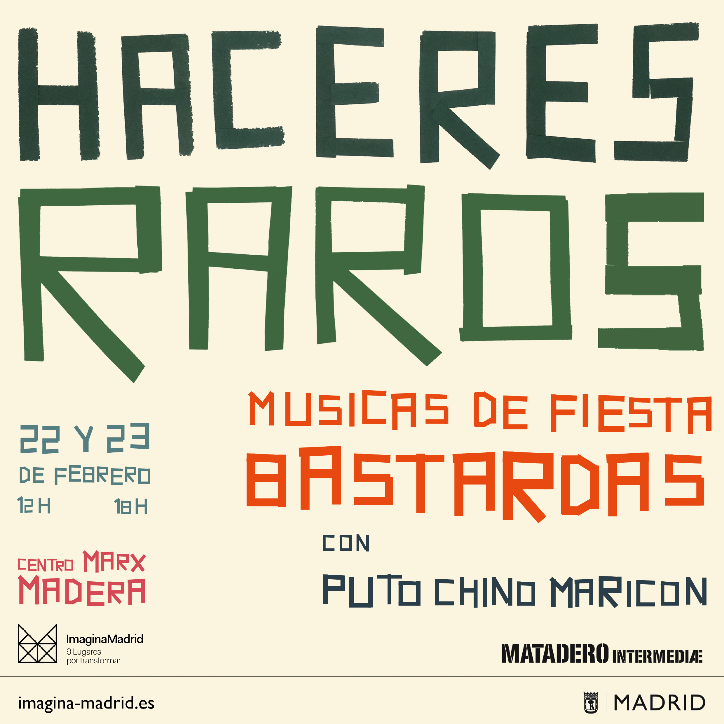 Taller Músicas de Fiesta Bastardas con Puto Chino Maricón